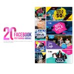 20 Facebook Post Banner-Big Sale